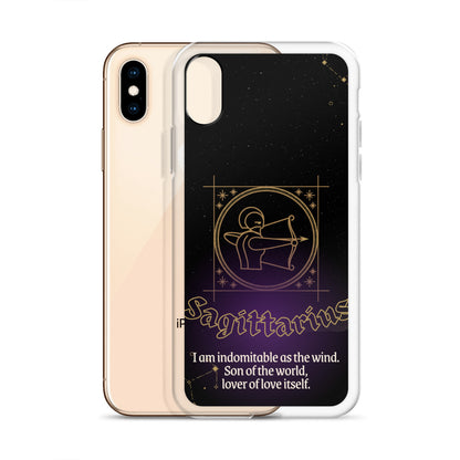 Sagittarius Themed Thermoplastic Polyurethane (TPU) and Polycarbonate (PC) phone case