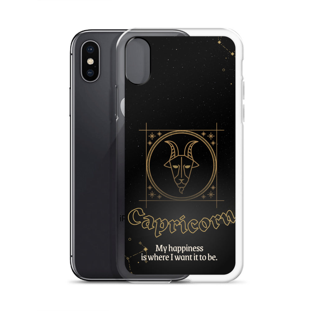 Capricorn Themed Thermoplastic Polyurethane (TPU) and Polycarbonate (PC) phone case