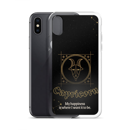 Capricorn Themed Thermoplastic Polyurethane (TPU) and Polycarbonate (PC) phone case