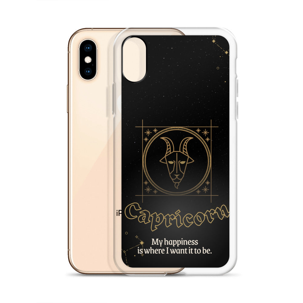 Capricorn Themed Thermoplastic Polyurethane (TPU) and Polycarbonate (PC) phone case