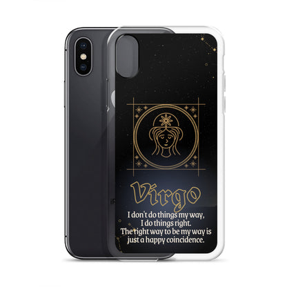 Virgo Themed Thermoplastic Polyurethane (TPU) and Polycarbonate (PC) phone case