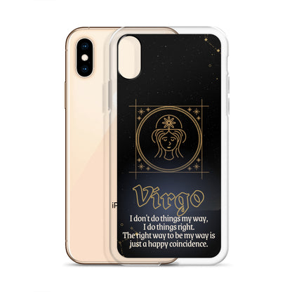 Virgo Themed Thermoplastic Polyurethane (TPU) and Polycarbonate (PC) phone case