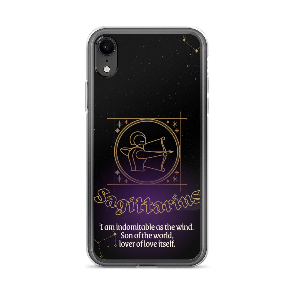 Sagittarius Themed Thermoplastic Polyurethane (TPU) and Polycarbonate (PC) phone case