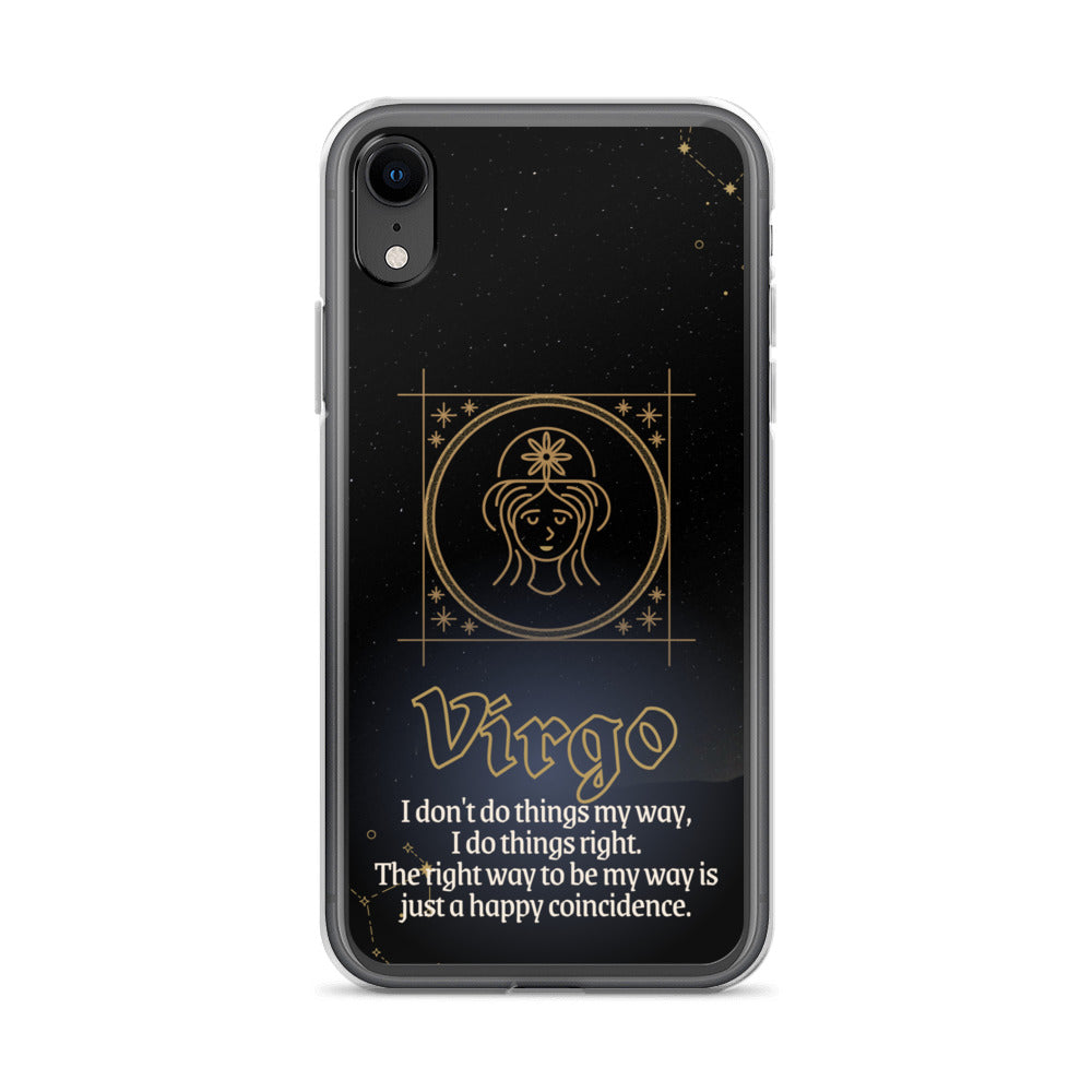 Virgo Themed Thermoplastic Polyurethane (TPU) and Polycarbonate (PC) phone case