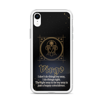 Virgo Themed Thermoplastic Polyurethane (TPU) and Polycarbonate (PC) phone case