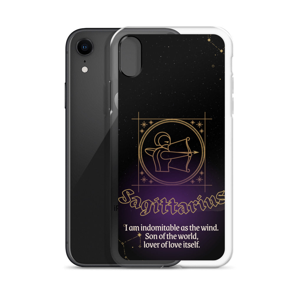 Sagittarius Themed Thermoplastic Polyurethane (TPU) and Polycarbonate (PC) phone case