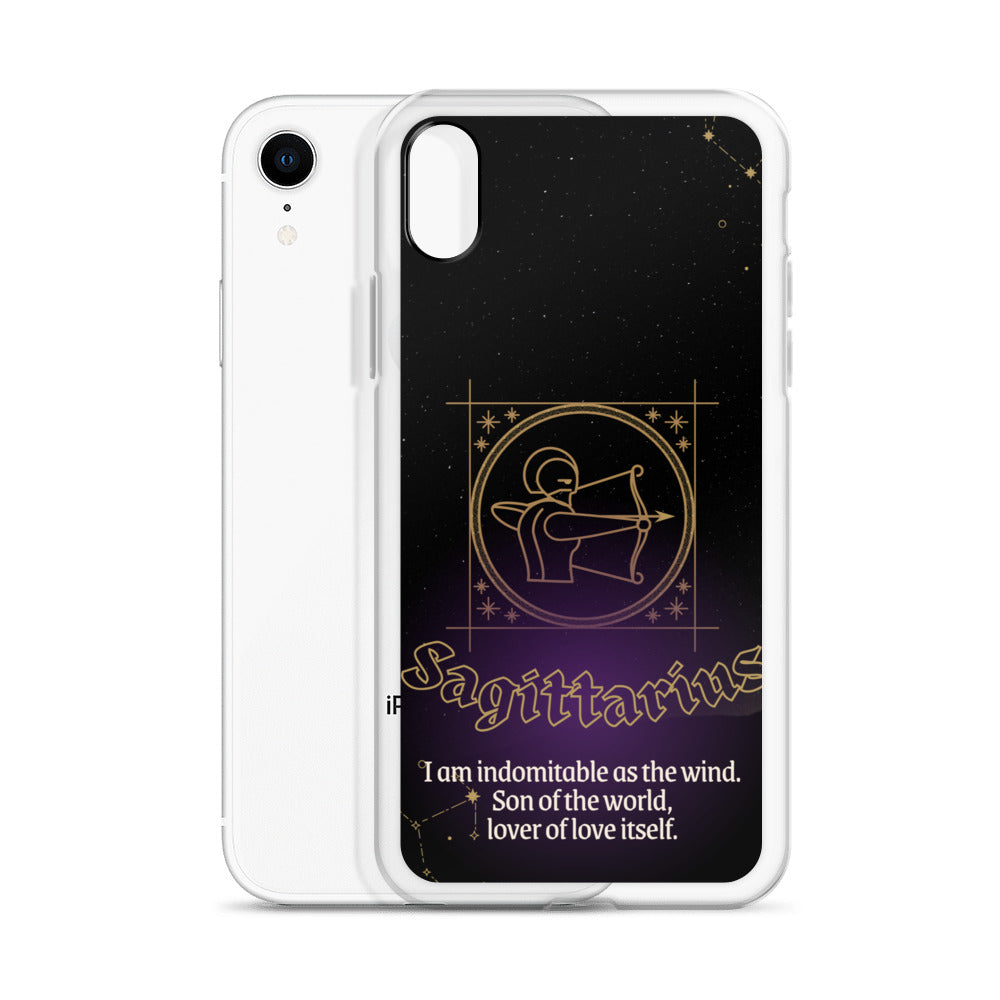 Sagittarius Themed Thermoplastic Polyurethane (TPU) and Polycarbonate (PC) phone case