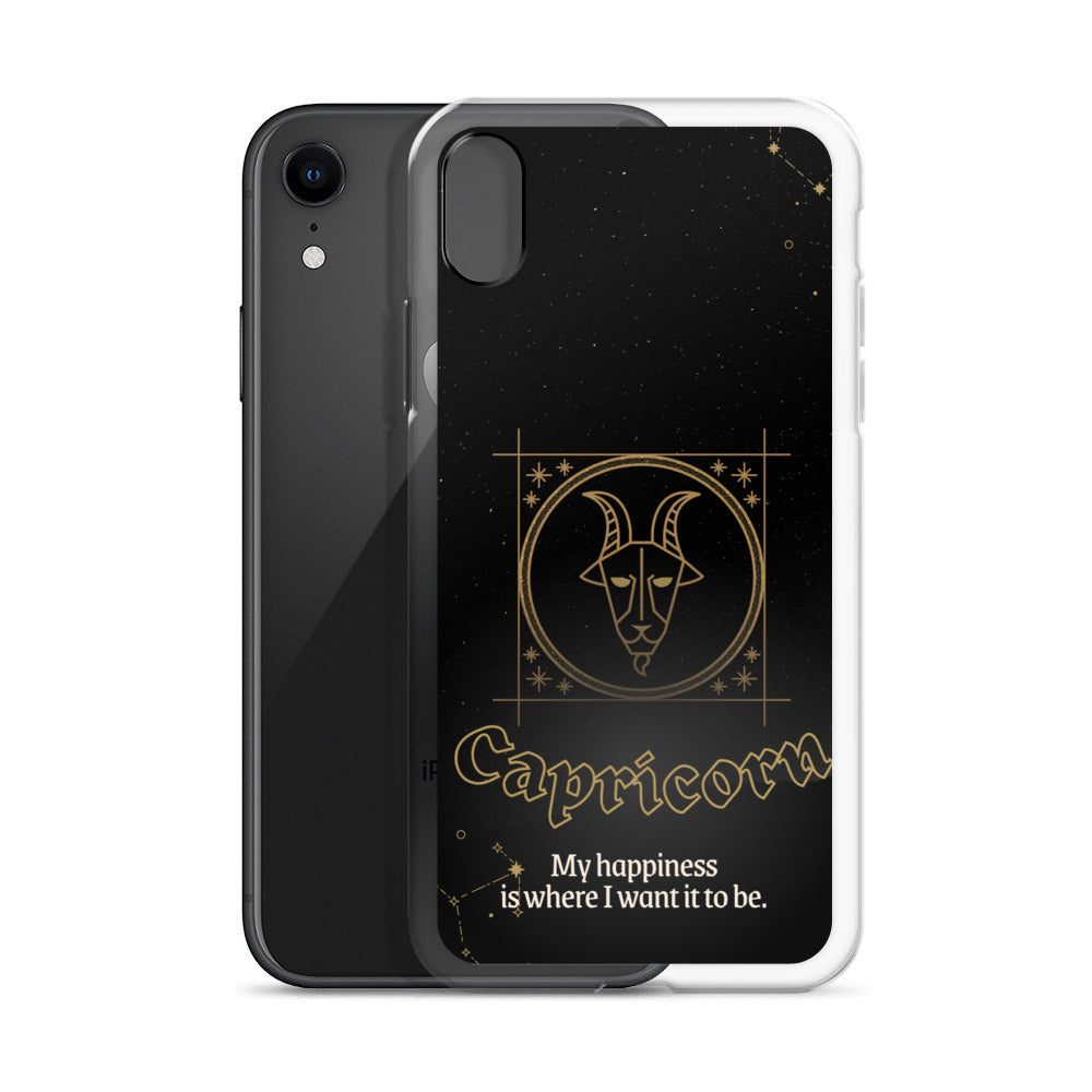 Capricorn Themed Thermoplastic Polyurethane (TPU) and Polycarbonate (PC) phone case