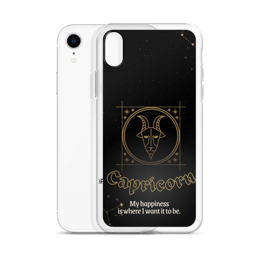 Capricorn Themed Thermoplastic Polyurethane (TPU) and Polycarbonate (PC) phone case