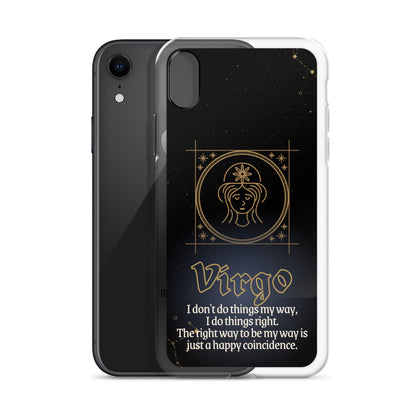 Virgo Themed Thermoplastic Polyurethane (TPU) and Polycarbonate (PC) phone case